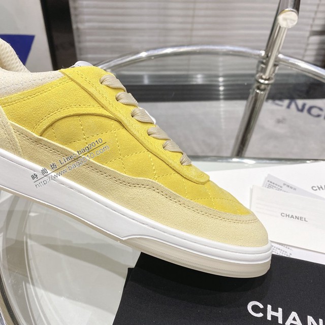 Chanel香奈兒2022早春新款熊貓鞋運動系列休閒板鞋 dx3193